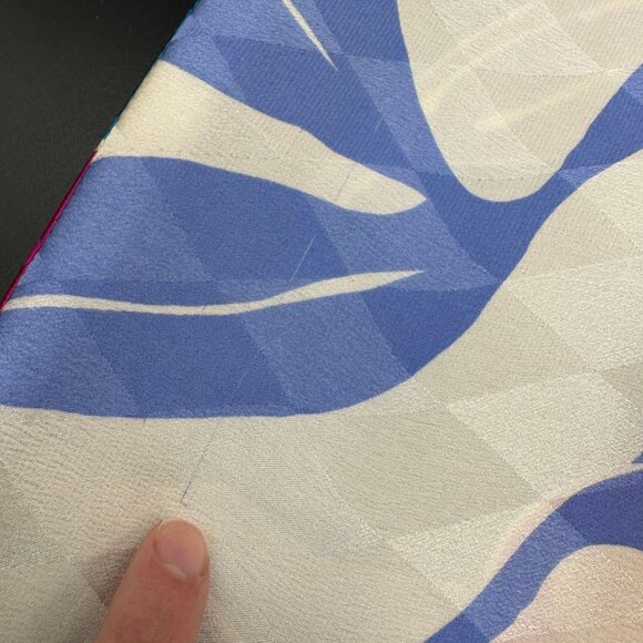 Vintage Skirt 1980s Umi Collections Anne Crimmins Tropical Flowers Pleated Retro - Picture 8 of 10